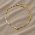 Heritage Heart Charm Necklace