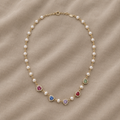 Pearl Graceful Statement Necklace