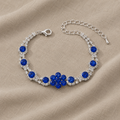 Floral Chain Adjustable Bracelet