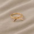 Opulent Ribbon Band Ring