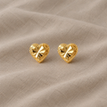 Beverly Heart Stud Earrings