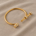Opulent Gold Cuff Bangle