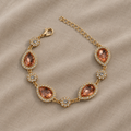 Vintage Jewel Teardrop Bracelet