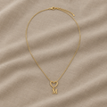 Evermore Heart Initial Necklace