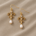 Pearl Treasure Drop Earrings