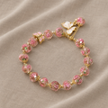 Whimsical Butterfly Charm Bracelet