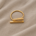 Luna Elevated Open Ring