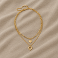 Celeste Double Chain Necklace