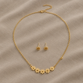 Bohemian Daisy Gold Set