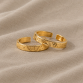 Delicate Gold Adjustable Ring