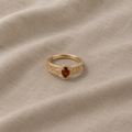 Sophisticated Ruby Statement Ring