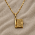 Literary Keepsake Book Necklace