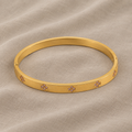 Celestial Zirconia Gold Bracelet
