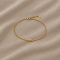 Minimal Fish Link Bracelet