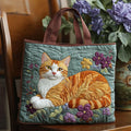Craftsman bag - orange cat