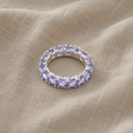 Tanzanite Amethyst Ring