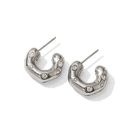 Gold Earrings - Stones and Pearls