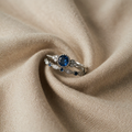 Set of Rings with Sapphires
