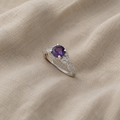 Amelyn Saniaiss Ring | White Gold