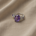 Amethyst Jewellery Piece | White Gold