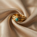 Bohemian Multi-Layer Turquoise Ring