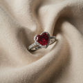 Delara Carmessia Ring | White Gold