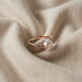 Pearl Flower Design Ring