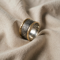 Two-Tone Crown Ring