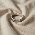 Braided Silver Ring