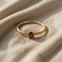 January – Red Garnet