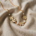 GOLDEN FLOWER NECKLACES