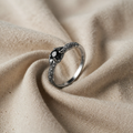 Radiant Minimalist Zirconia Ring