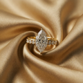 Markisen Crystal Gold Ring