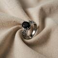 Noir Classic Cubic Zirconia Beauty Ring