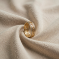 Bold Architectural Statement Ring