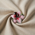 Personalised Ring with PINK ORCHID
