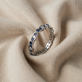 Constellation Ring in Midnight Blue