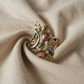 Ring with autumn branch