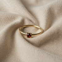 January – Red Garnet