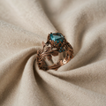 Rose Gold Forest Ring
