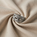 White Gold Zirconia Eternity Ring