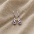 Calithra Lumen Earrings | White Gold