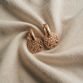 Elegant Mandala Drop Earrings