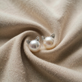 Pearl Earrings “Purrfectly Elegant” – Silver