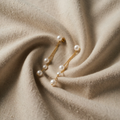 Pearl Earrings with Chain