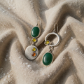 Silver Drop Earrings