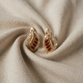 Isola Pink Earrings | Gold