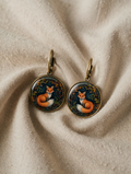 Fascinating Animal Dome Earrings