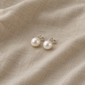 Minimalist Pearl Studs