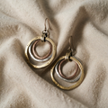 Colourful Vintage Drop Earrings